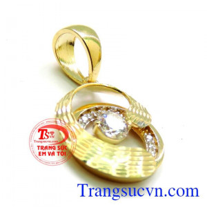 Mặt nữ vàng tây 10k đẹp