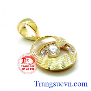 Mặt nữ vàng tây 10k đẹp