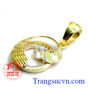 Mặt nữ vàng tây 10k đẹp