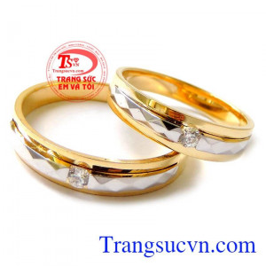 Nhẫn cưới giá rẻ vàng dành cho ngày cưới trọng đại bền đẹp chất lượng
