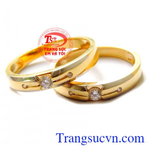 Nhẫn cưới gia đình HP với thiết kế tinh tế và sang trọng