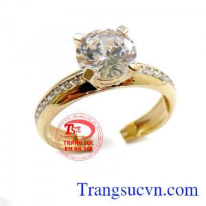 Bán nhẫn nữ vàng dành cho nữ. Nhẫn nữ may mắn vàng