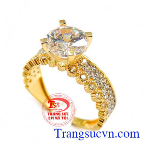 Nhẫn nữ cầm kỳ thi họa  