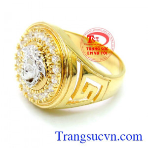 Nhẫn vàng cho nam đẳng cấp đẹp.