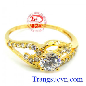 Giao toàn quốc nhẫn thời trang nữ giá rẻ uy tín chất lượng. Nhẫn nữ vàng 10k điệu