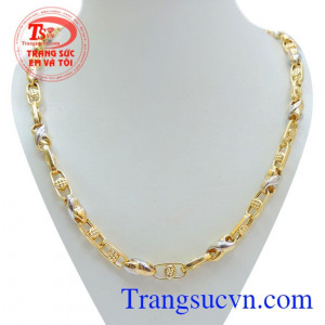 Chiếc Chiếc Dây chuyền vàng nam đẹp sang trọng,Dây chuyền vàng nam đẹp cho nam chất lượng vàng đảm bảo,Uy tín