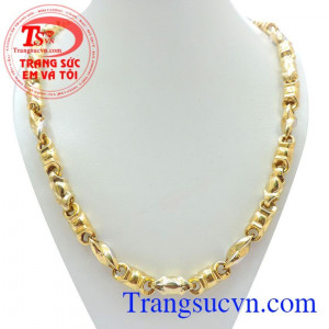 dây chuyền nam vàng tây 10k, sang trọng, bền đẹp