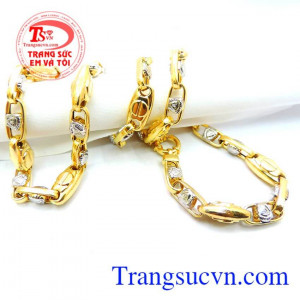 Dây chuyền vàng nam cao cấp
