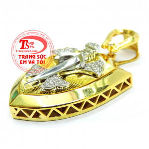 Mặt dây khiên kiếm 10k bảo hành 6 tháng,Giao mặt dây toàn quốc, khách hàng ưa chuộng và bình chọn nhiều năm