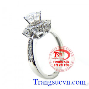 Nhẫn nữ vàng tây dành cho phái đẹp phù hợp làm quà tặng sinh nhật hoặc trong các dịp ý nghĩa