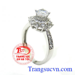 Nhẫn nữ vàng tây dành cho phái đẹp phù hợp làm quà tặng sinh nhật hoặc trong các dịp ý nghĩa