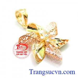 Mặt chuyền nữ,mặt dây vàng đẹp,Mặt dây chuyền nữ vàng đẹp đeo hợp thời trang,