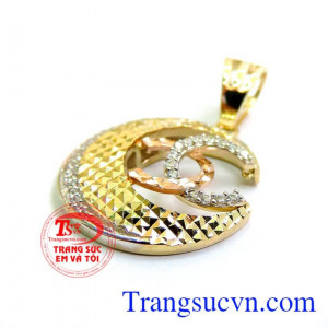 Mặt chuyền nữ, mặt dây vàng đẹp, đeo hợp thời trang.