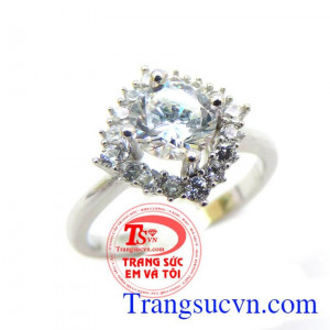 Nhẫn nữ vàng tây dành cho phái đẹp phù hợp làm quà tặng sinh nhật hoặc trong các dịp ý nghĩa