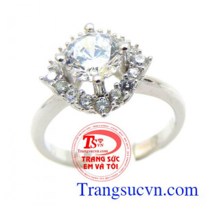 Nhẫn nữ vàng 10k trắng, nhẫn nữ vàng dành cho nữ,nhẫn nữ vàng tây,được thiết kế tinh tế, đeo xinh xinh trên ngón tay đeo nhẫn, nhẫn nữ bảo hành 6 tháng giao toàn quốc, thanh toán an toàn.