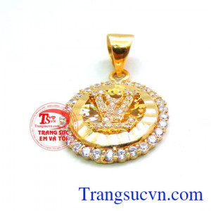 Mặt vàng tây nữ tròn