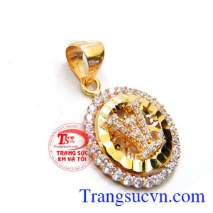 Mặt vàng tây nữ tròn