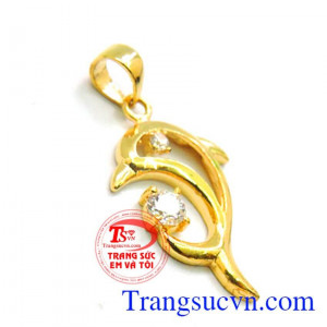 Mặt dây vàng nữ xinh