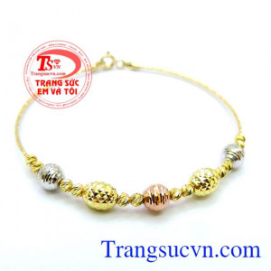 Lắc nữ vàng ý italy đảm bảo uy tín.