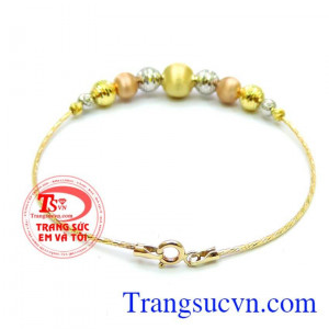 Chiếc lắc tay đẹp vàng ý