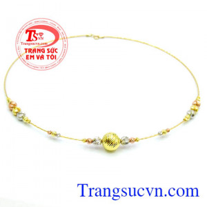 Bán Kiềng vàng italy hạnh phúc món trang sức trao gửi yêu thương.