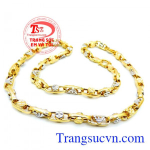 Dây chuyền nam vàng 10k sang trọng