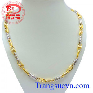 Vòng vàng nam tính đeo cổ nam tinh tế và sang trọng nam tính