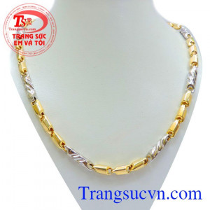 Dây chuyền vàng nam 10k đẹp, sang trọng