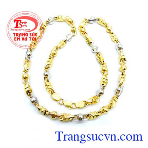 Dây chuyền nam vàng đẹp với chất lượng vàng đảm bảo uy tín,dây chuyền nam vàng khách hàng thích đeo