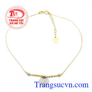 Lắc vàng chân nữ tình yêu