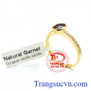 Nhẫn nữ vàng tây dành cho phái đẹp, đeo hợp thời trang và quý phái