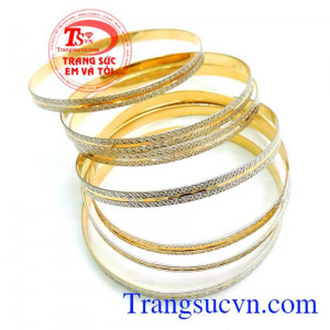 Vòng tuần vàng 18k italy món quà ý nghĩa dành tặng trong dịp sinh nhật và kỷ niệm. Vòng tuần vàng 18k italy