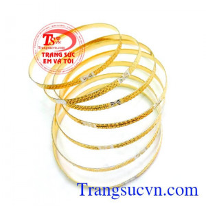 Vòng tuần vàng ý 18k bảo hành 1 năm. Vòng tuần vàng ý 18k