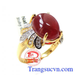 Nhẫn nữ vàng tây gắn đá thiên nhiên chế tác tinh tế mang đến những đường nét sáng,bóng bền đẹp cho chiếc nhẫn nữ đeo hợp thời trang,chất lượng vàng được đảm bảo uy tín