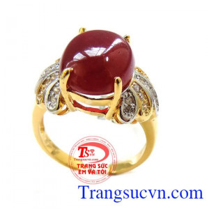 Nhẫn Ruby may mắn và hạnh phúc,Nhẫn Ruby may mắn và hạnh phúc,Nhẫn nữ ruby thiên nhiên,nhẫn ruby vàng,Bảo hành 1 năm,Có Giấy kiểm định đảm bảo chất lượng của chiếc,Thanh toán an toàn 