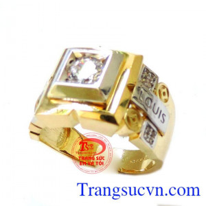 Thích hợp làm quà tặng cho người thân và bạn bè,Nhẫn nam hàng hiệu