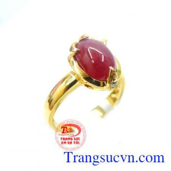 Bộ Trang Sức Vàng Ruby Sức Khỏe
