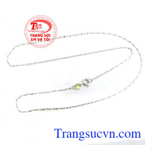 Dây chuyền vàng italy 18k