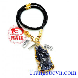 Bộ Dây Da bọc rồng Mặt Quan vân trường Sapphire