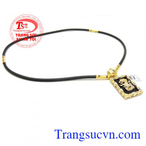 Mặt rồng vàng dây cao su bộ