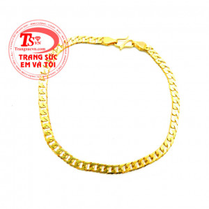 Lắc tay vàng tây là lắc tay dành cho nữ sản phẩm đảm bảo chất lượng vàng, thiết kế và chế tác tinh tế, đường nét sáng bóng,bền đẹp, đeo lắc tay vàng tây hợp thời trang, khách hàng nhiều năm liền bình chọn.