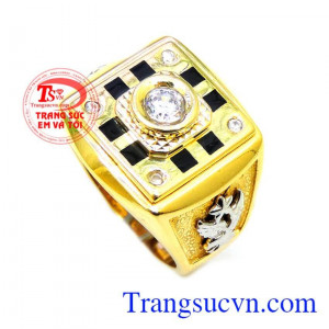 Nhẫn nam giá rẻ vàng đại bàng