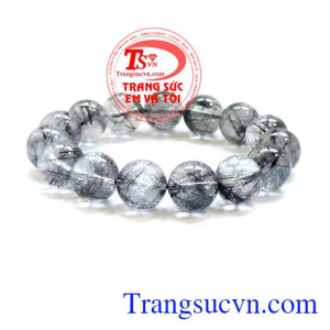 Thạch anh tóc đen 14 ly