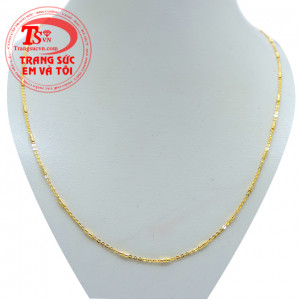 Dây chuyền nữ 18k  Italy bền đẹp