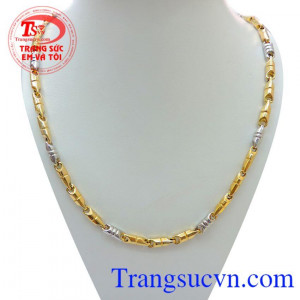 Dây nam 5 ly vàng tây 10k, dây chuyền nam vàng tây đẹp sang trọng, vàng sáng, bóng, bền màu, bảo hành 6 tháng, giao hàng tận nhà kèm giấy kiểm định, vàng chuẩn chất lượng, có thu mua lại sản phẩm với thời hạn vĩnh viễn