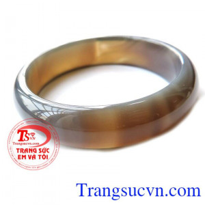 Vòng tay đá Agat thiên nhiên M