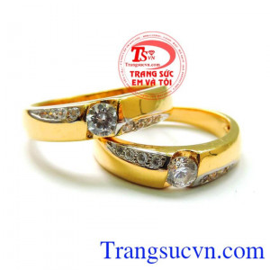 Mang đến đôi nhẫn cưới đẹp hoàn hỏa