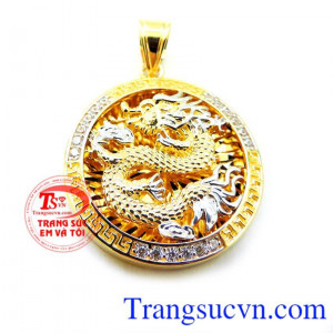 Bán Mặt dây Rồng Vàng quyền uy dành cho nam .