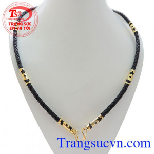 Dây da bọc vàng chất lượng đảm bảo, bền đẹp bảo hành chu đáo