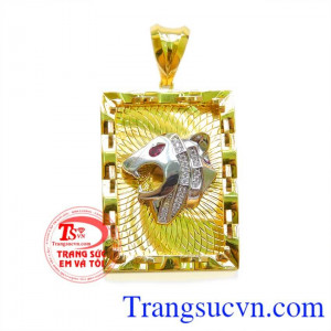 Bán Mặt dây nam Báo tinh xảo chất lượng cao.